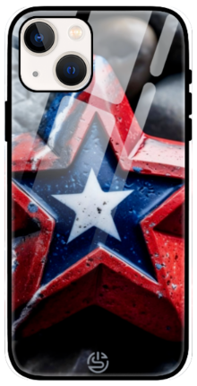 Captian America Glass Case