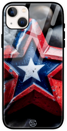 Captian America Glass Case