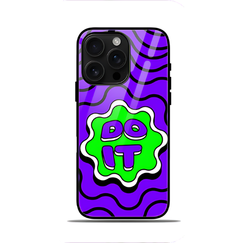 DO IT IPhone Glass Case