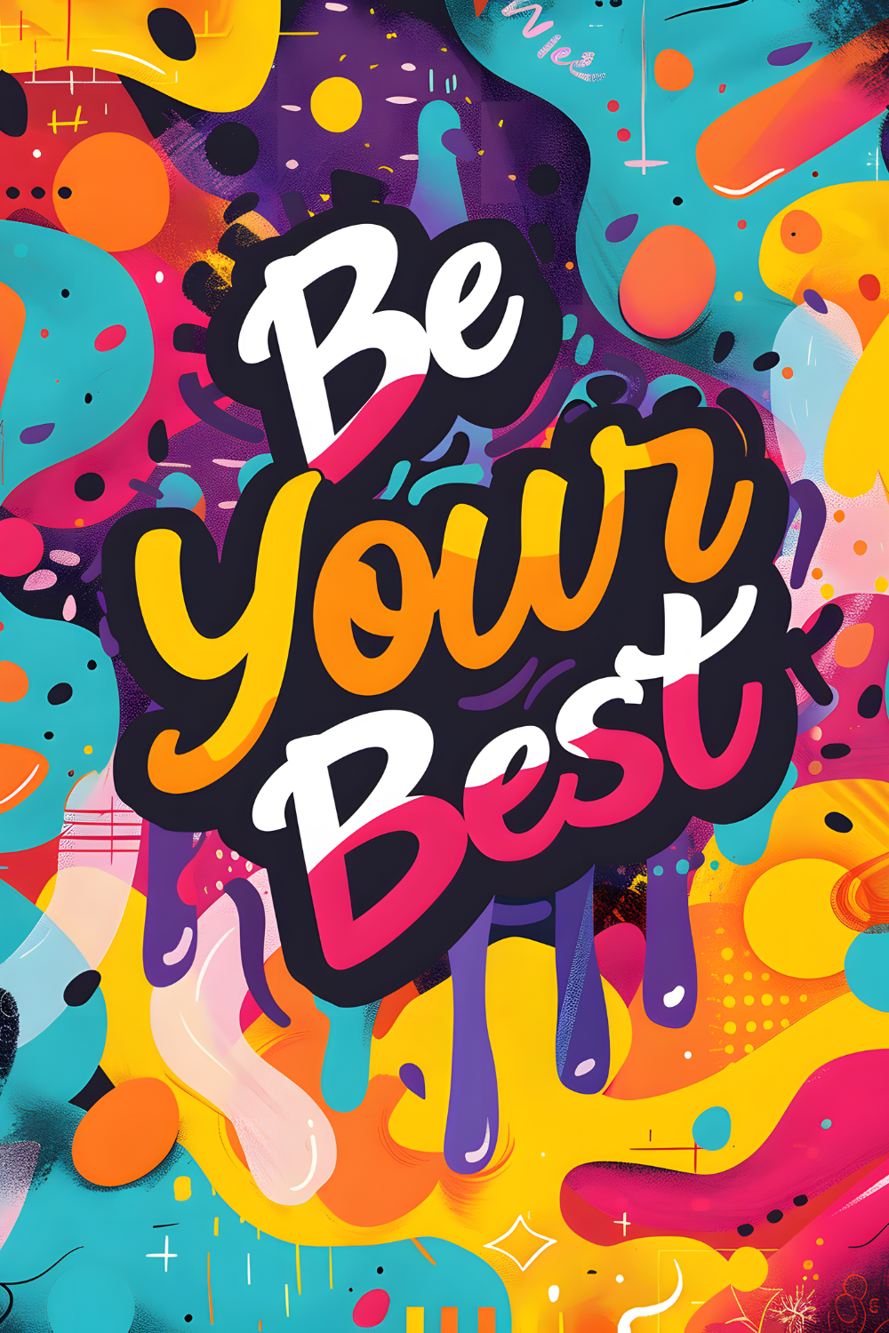 Be Your Best Metal Poster