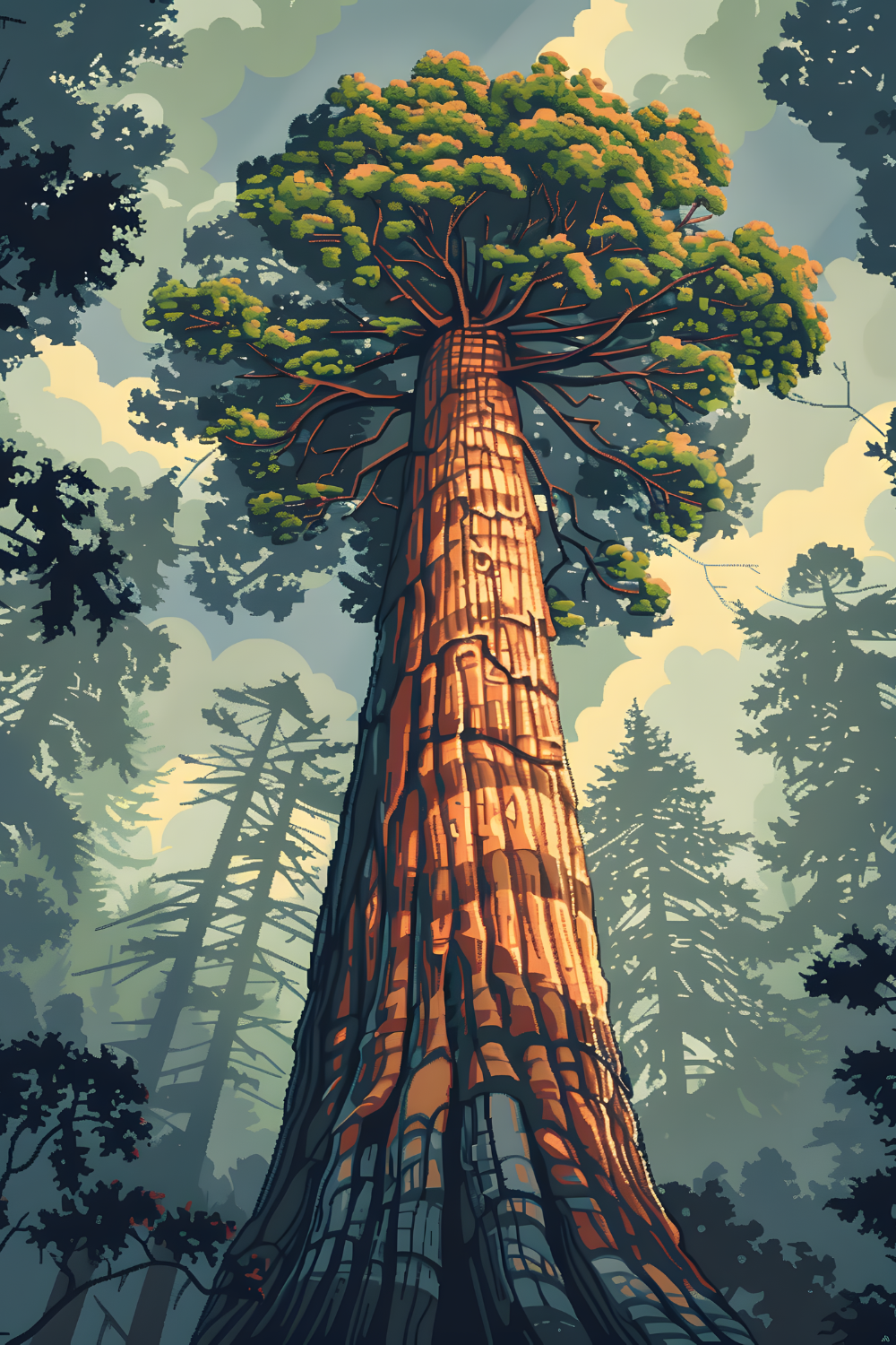 Stand Tall Metal Poster