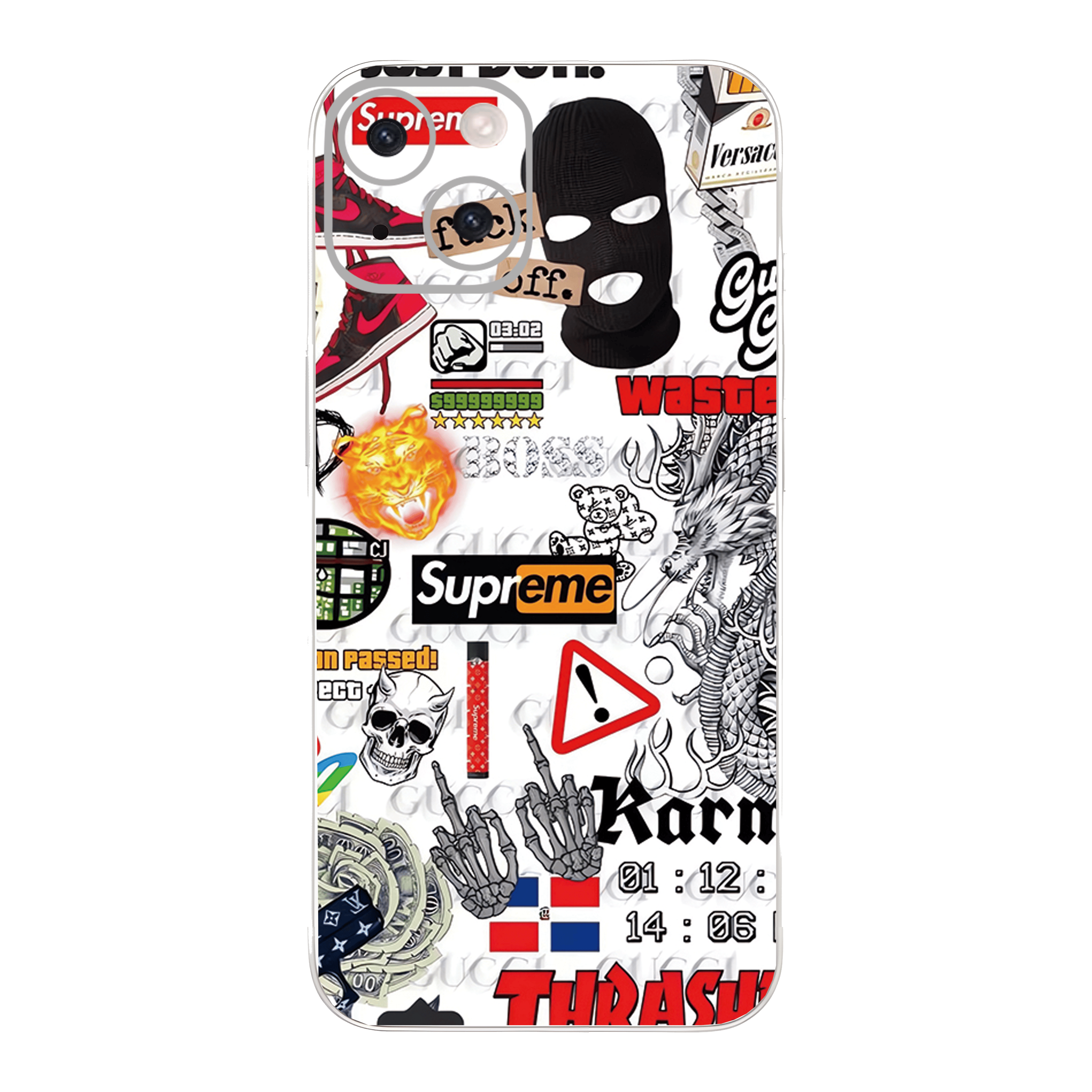 iPhone 14 mobile phone supreme skins