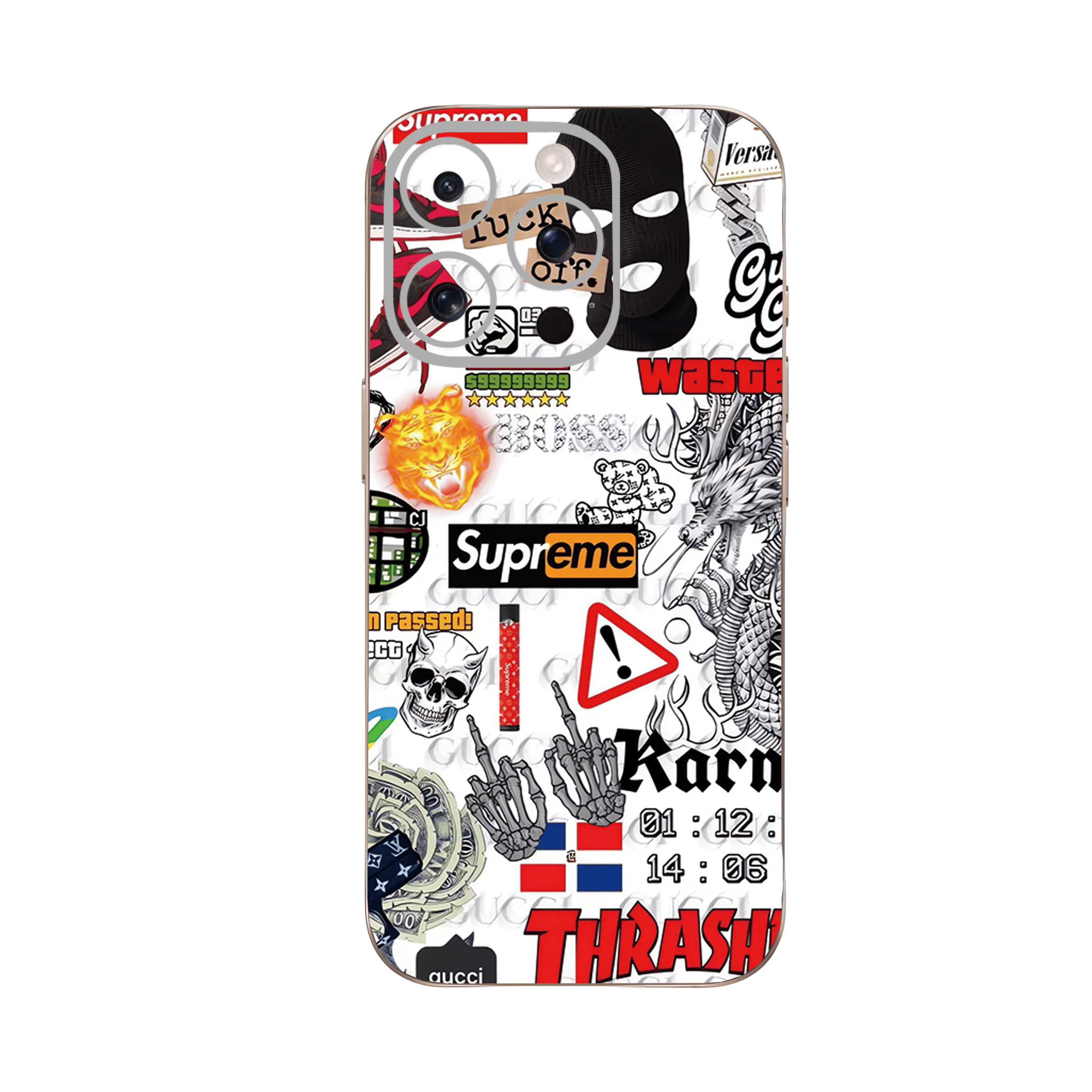 iPhone 16 Pro mobile phone supreme skins