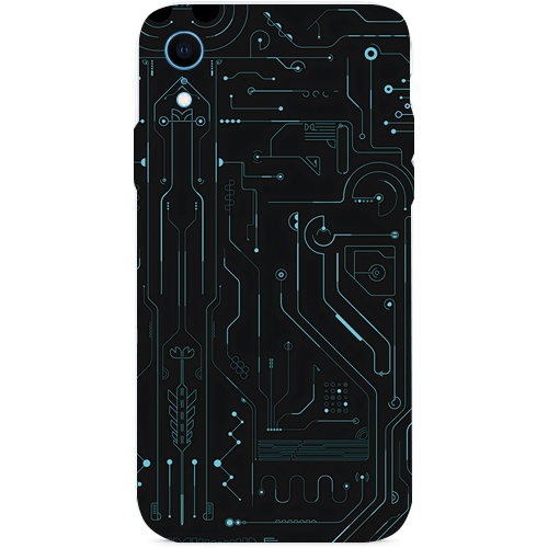 iPhone XR mobile phone circuit board skins