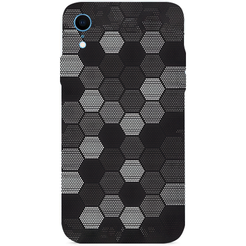 iPhone XR mobile phone hexa thread skins