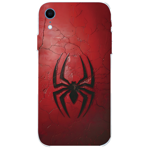 iPhone XR mobile phone red spider skins