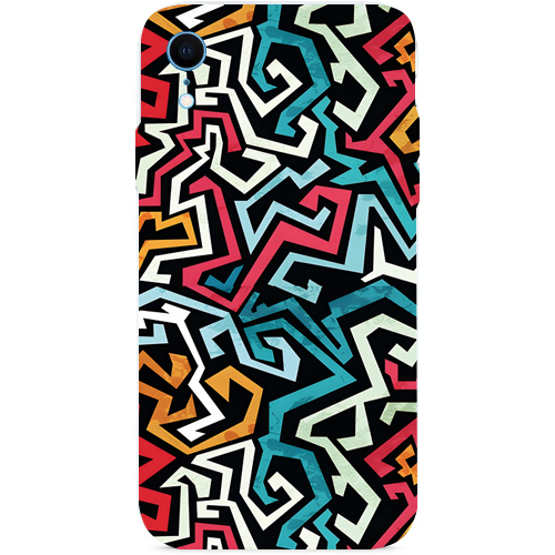 iPhone XR mobile phone spiral mode skins