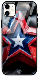 Captian America Glass Case