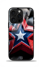 Captian America Glass Case