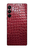Vintage Red Leather Skin