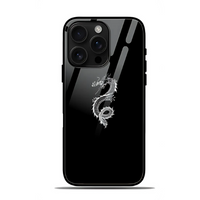 Black Dragon IPhone Glass Case