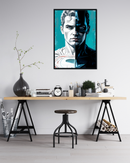 Superman / Captian America Metal Poster