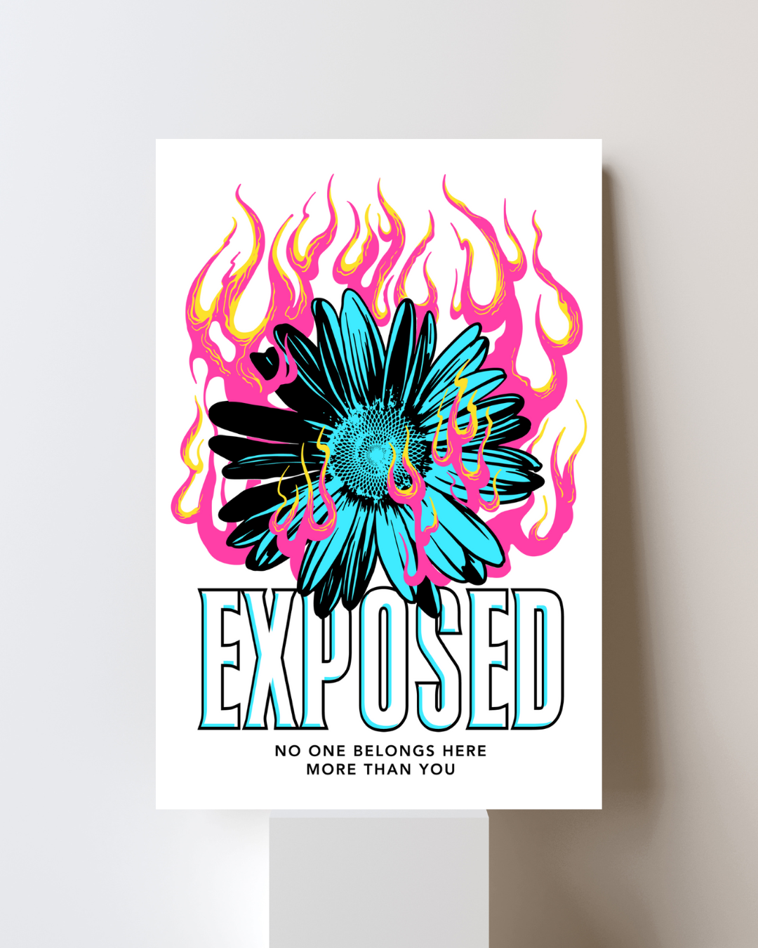 Exposed Metal Poster