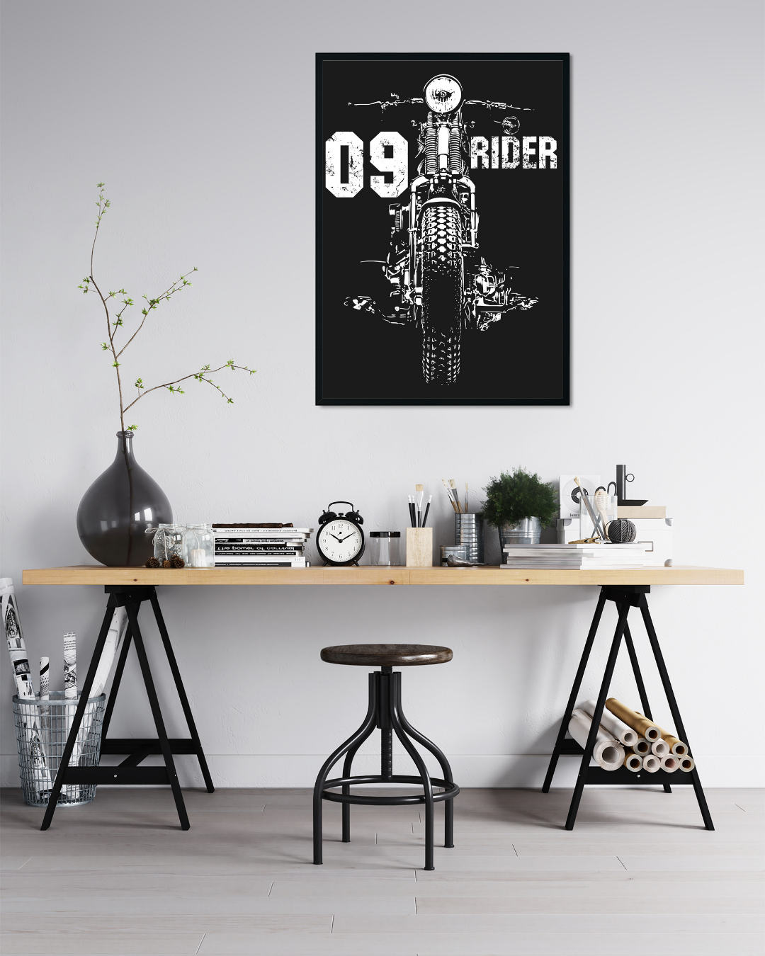 Rider Metal Poster