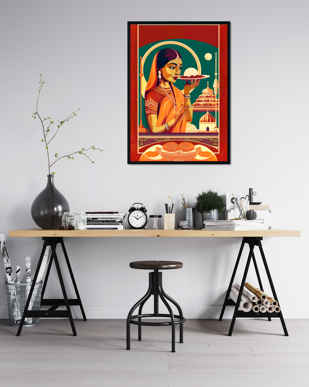 Ancient Culture Metal Poster