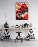 Red Mountain Metal Poster