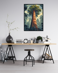 Stand Tall Metal Poster