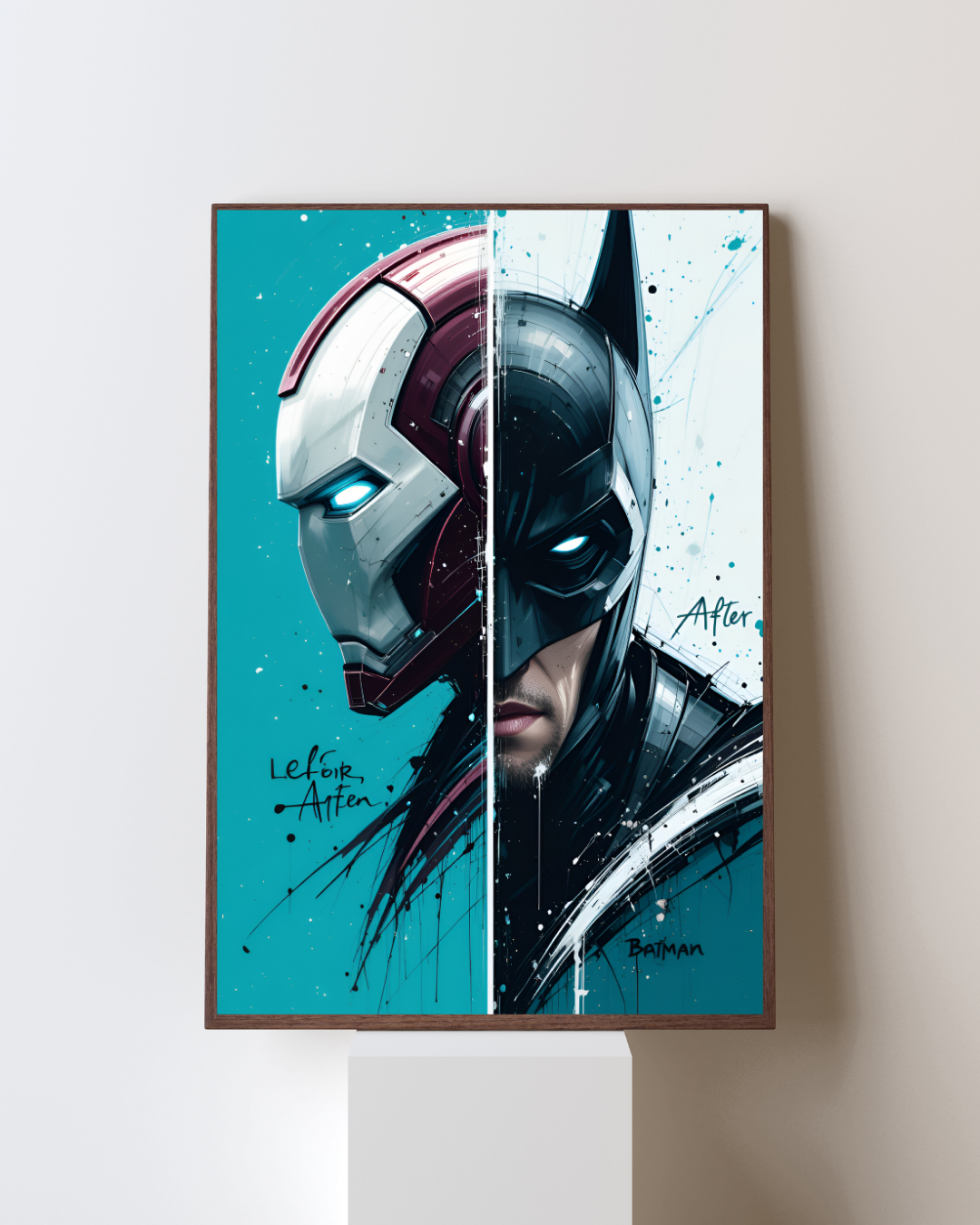 I Am Rich Metal Poster