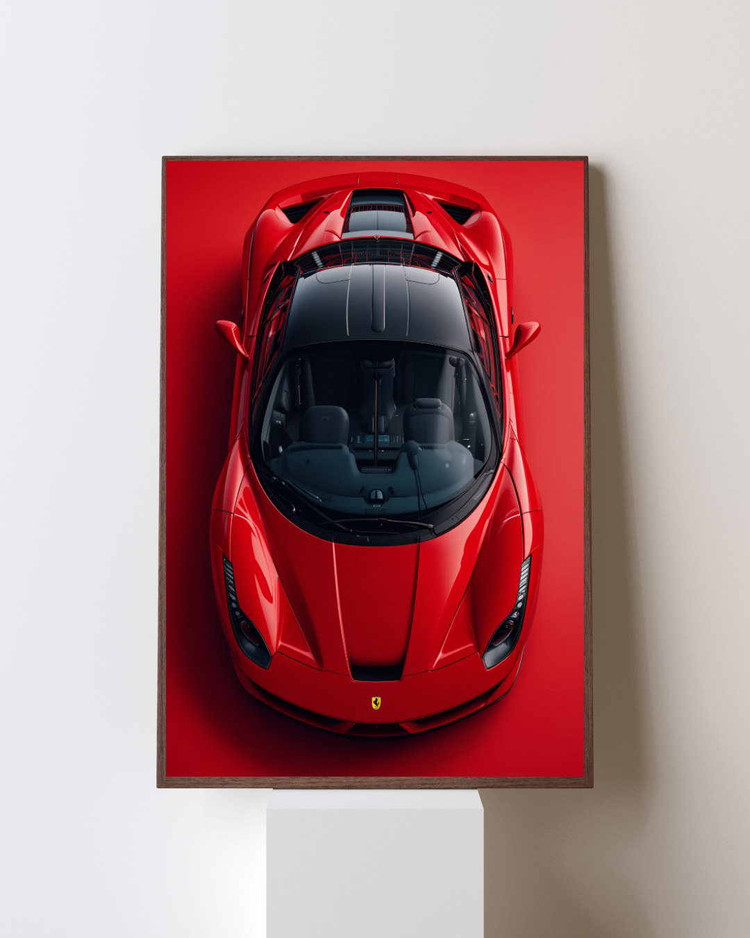 Ferrari Metal Poster