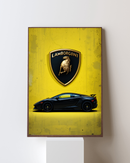 Lamborgini Metal Poster