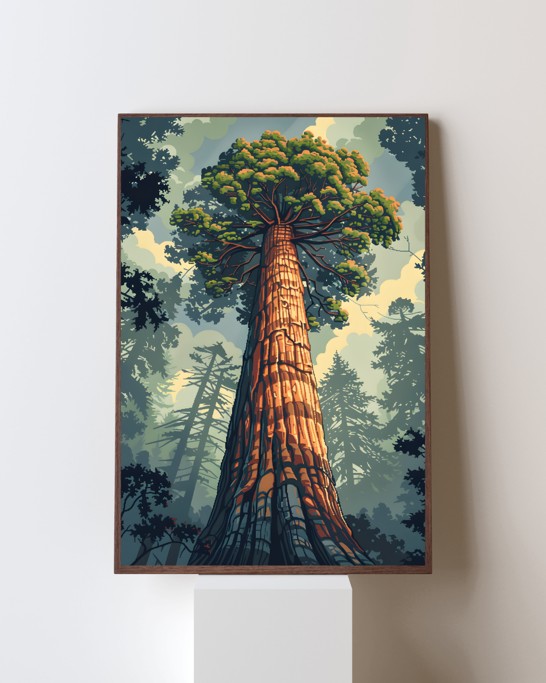 Stand Tall Metal Poster