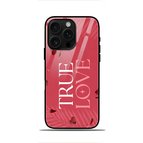 True Love IPhone Glass Case
