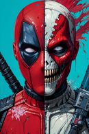 Deadpool Metal Poster