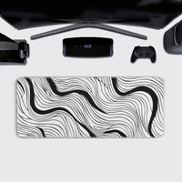 White Waves Gaming Pad