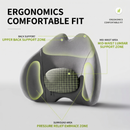 Worqfit SitWrap – Memory Foam Back & Lumbar Support Cushion