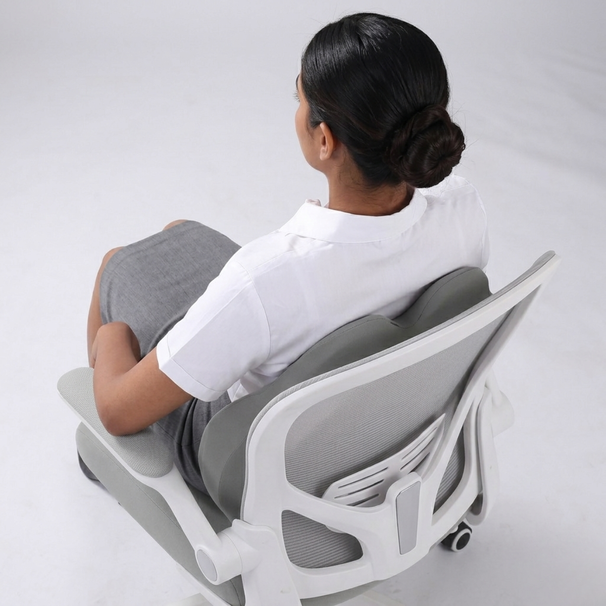 Worqfit SitWrap – Memory Foam Back & Lumbar Support Cushion