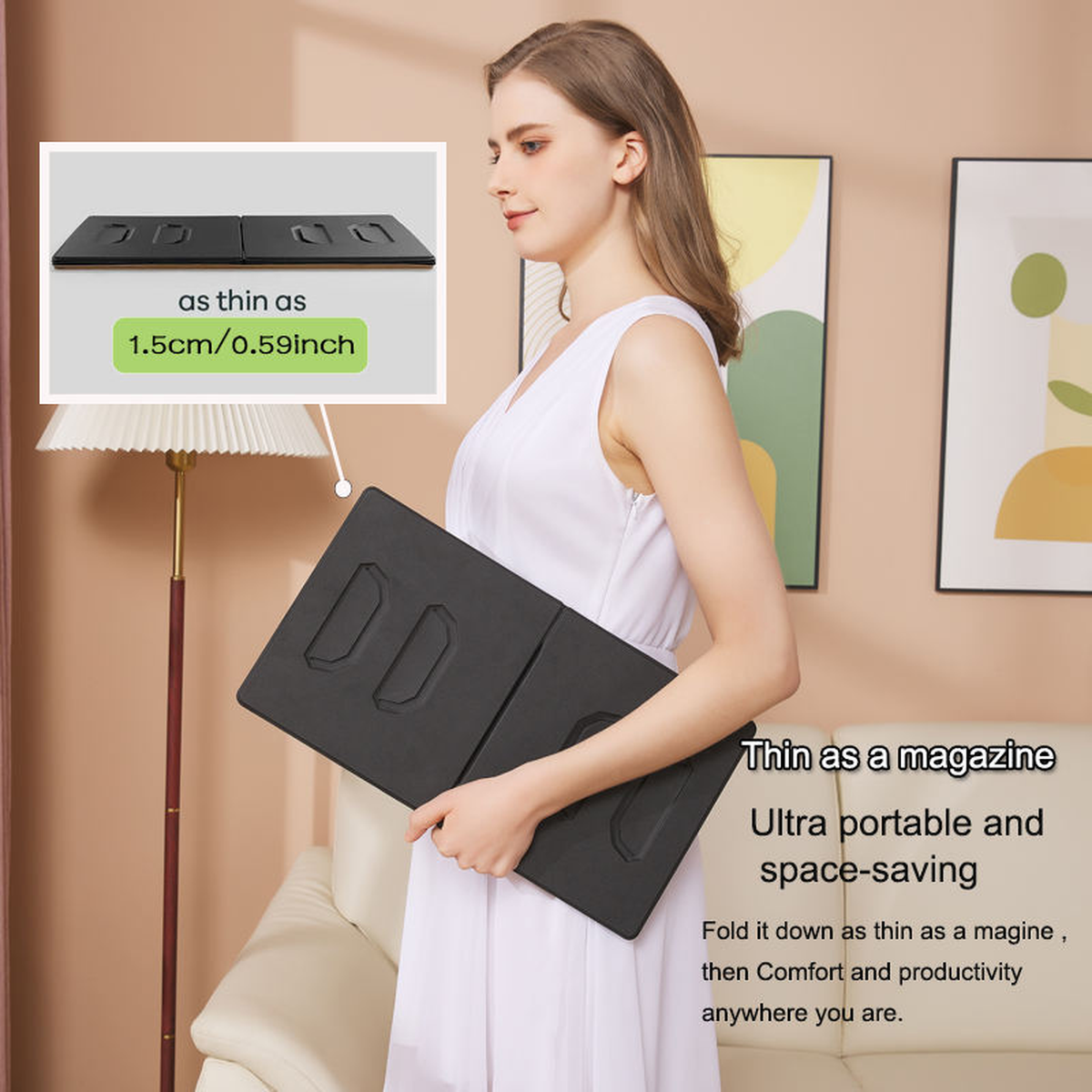 Fold Mate - Portable Ergonomic Adjustable Laptop Desk
