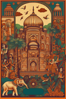 Mahal Metal Poster