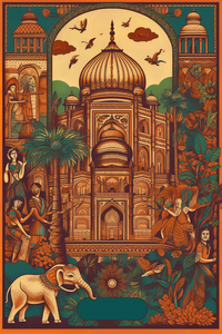 Mahal Metal Poster