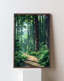 Walk the Path Metal Poster