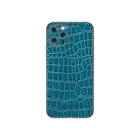 iPhone 11 Pro Max mobile phone Blue Craft Leather skins