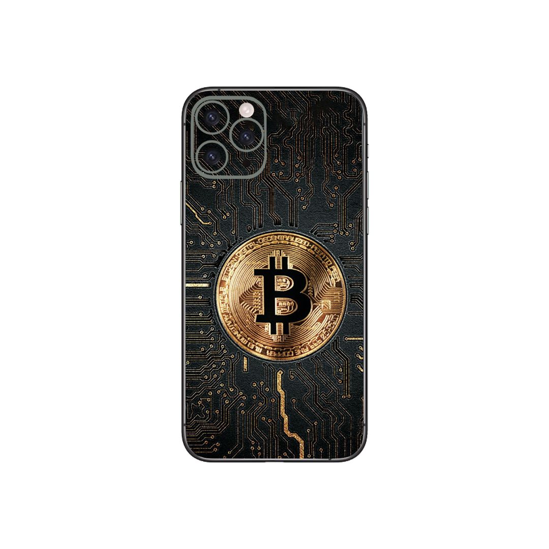 iPhone 11 Pro Max mobile phone bitcoin skins