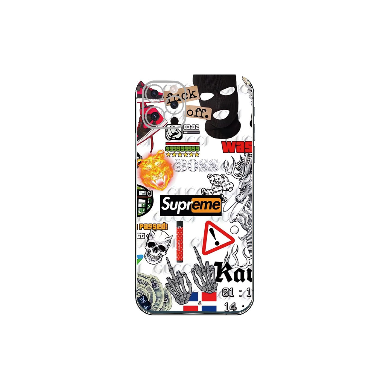 iPhone 12 Pro Max mobile phone supreme skins