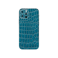 iPhone 13 Mini mobile phone Blue Craft Leather skins