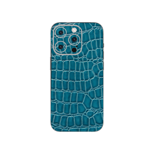 iPhone 14 Pro mobile phone Blue Craft Leather skins