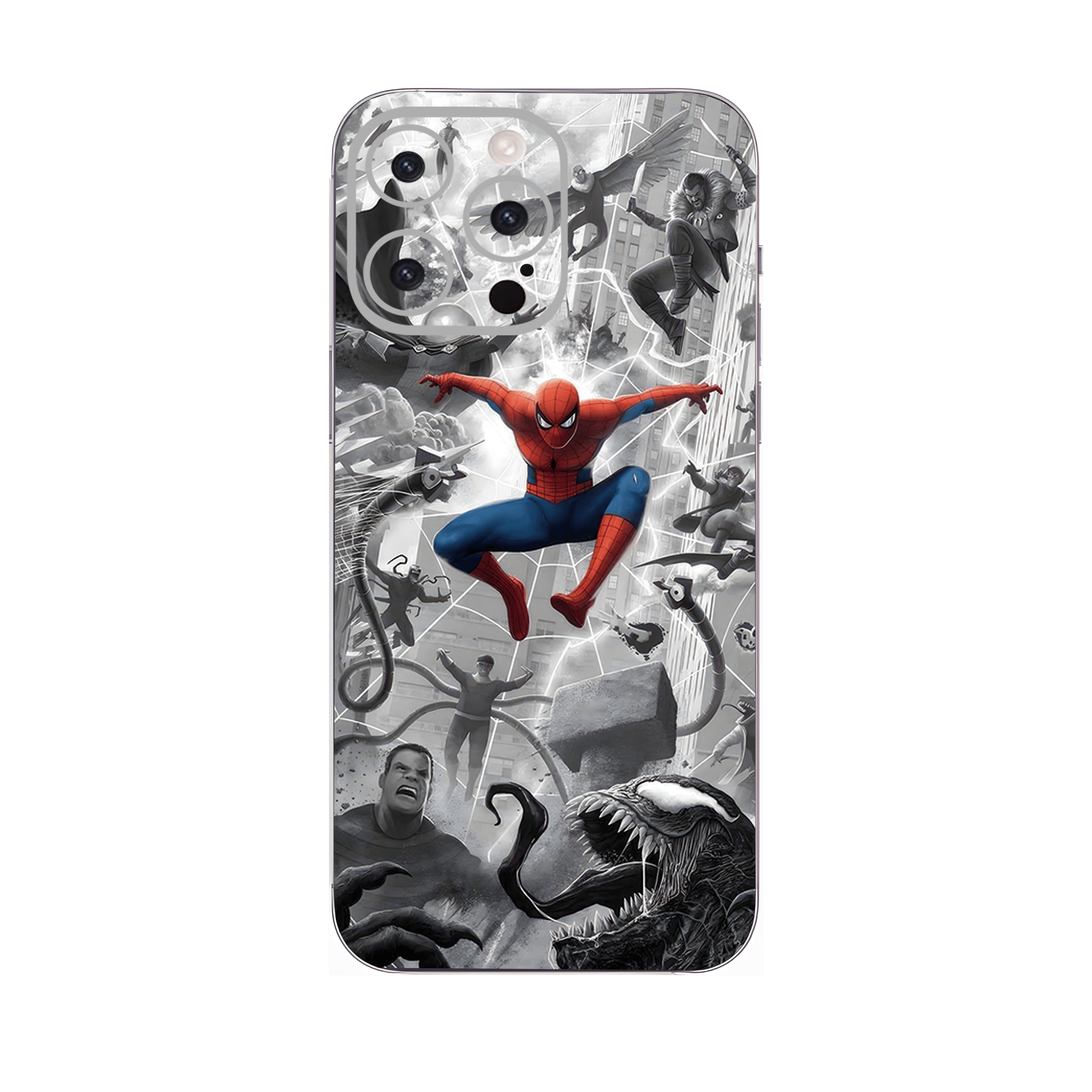 iPhone 14 Pro mobile phone spidey journey skins