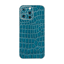iPhone 16 Pro Max mobile phone Blue Craft Leather skins