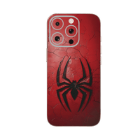 iPhone 16 Pro mobile phone red spider skins