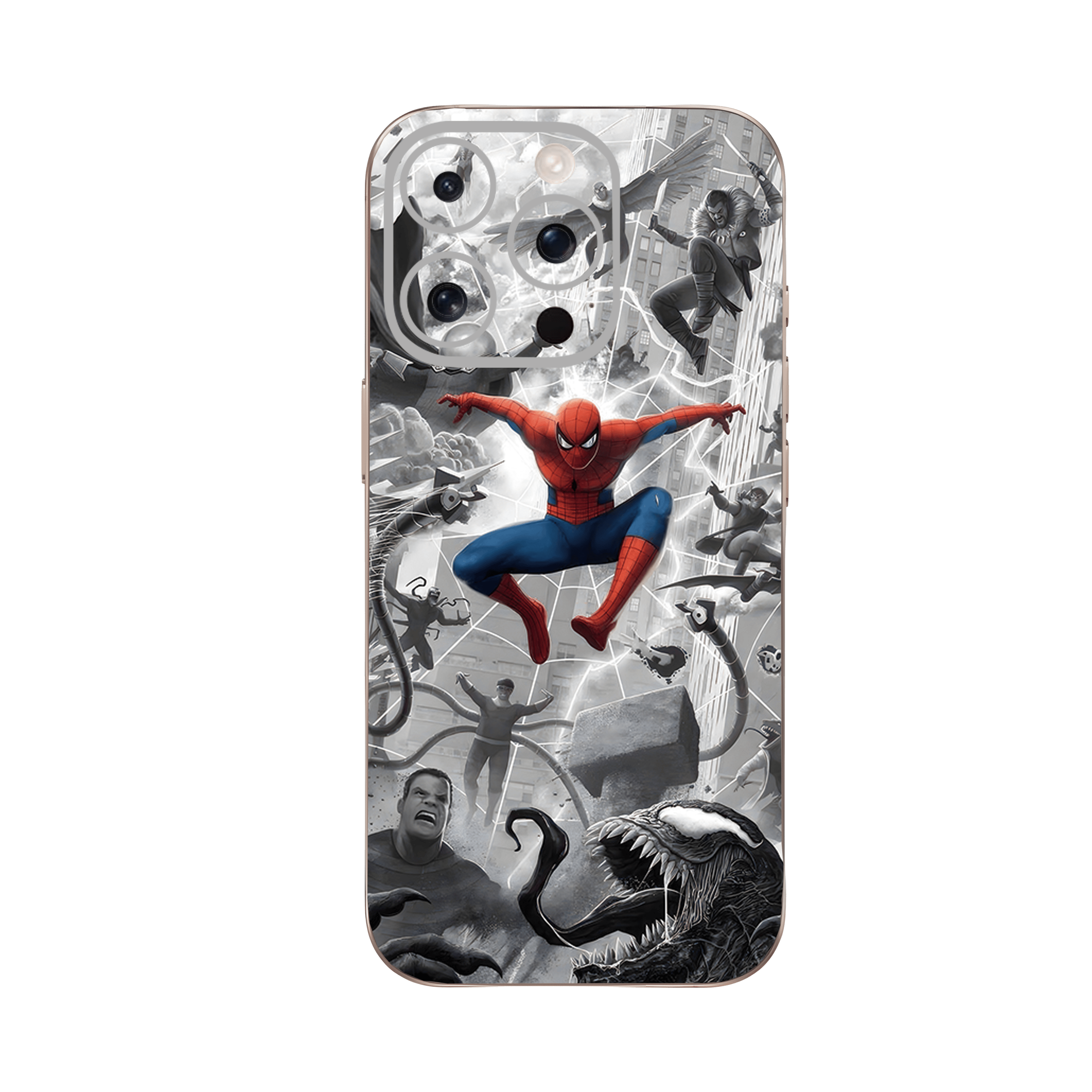 iPhone 16 Pro mobile phone spidey journey skins