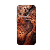 iPhone 16 Pro mobile phone teak wood Skins