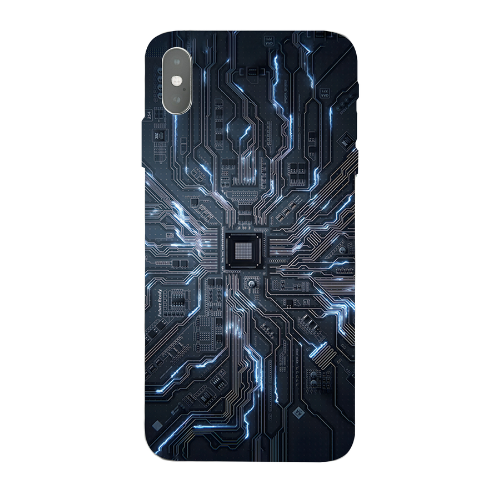 iPhone XS Max mobile phone ai channel Skins