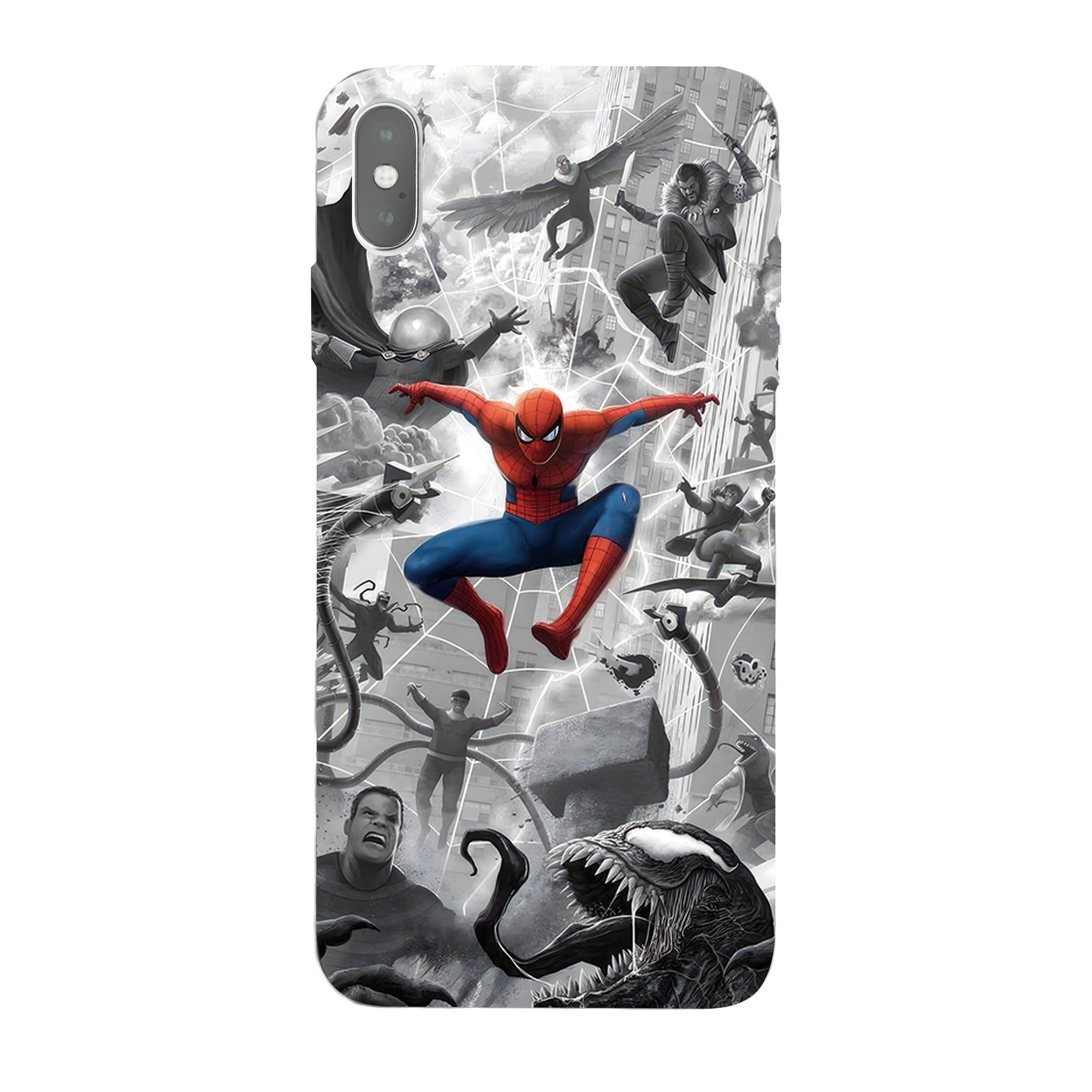 iPhone XS Max mobile phone spidey journey skins