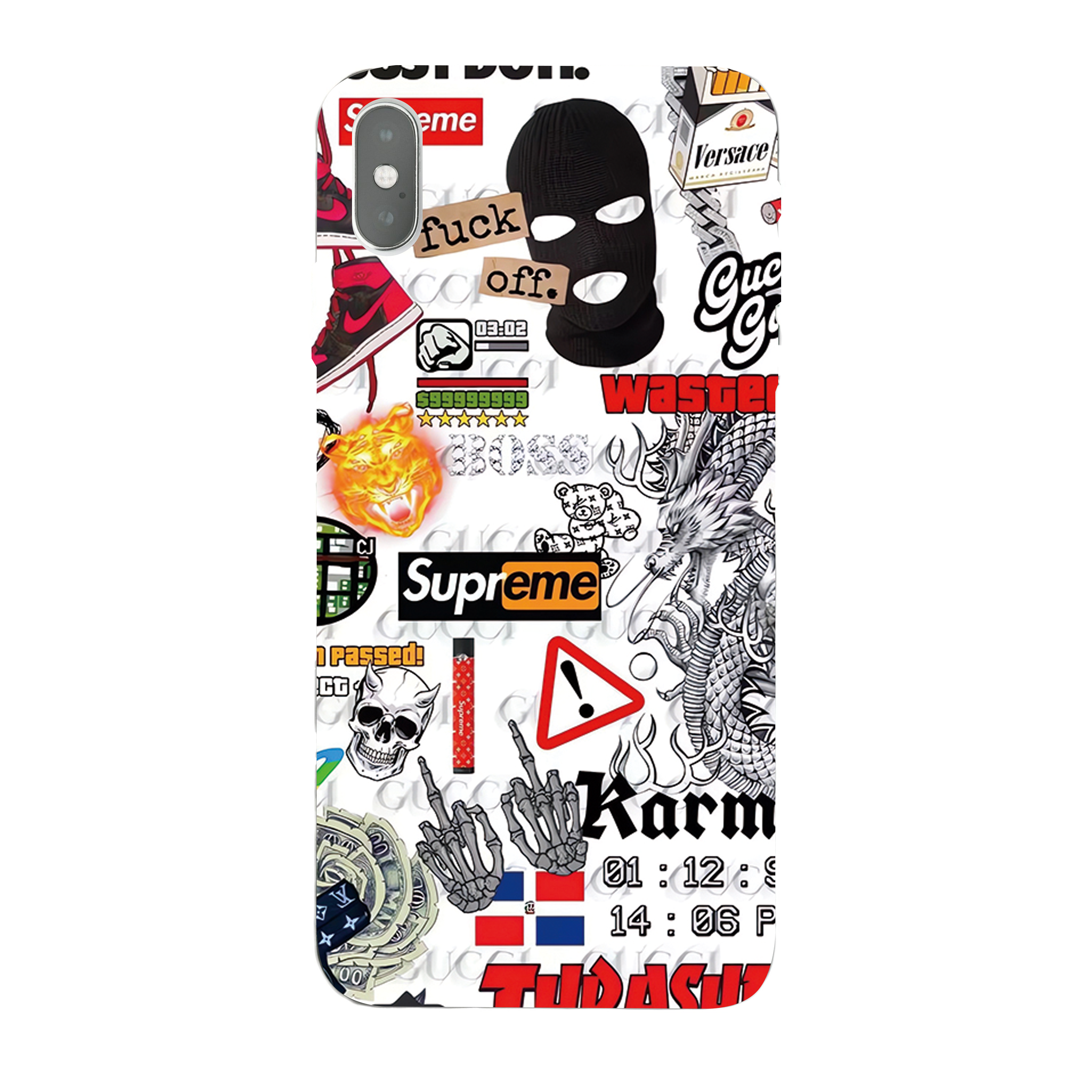 iPhone XS Max mobile phone supreme skins