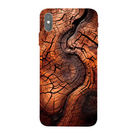 iPhone XS Max mobile phone teak wood Skins