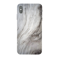 iPhone XS Max mobile phone white wood Skins