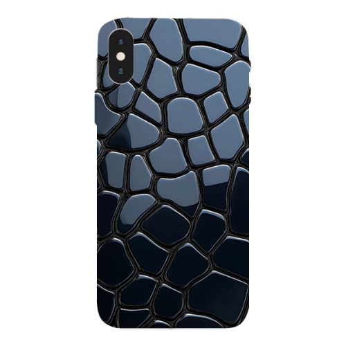 iPhone XS mobile phone glossy tile skins